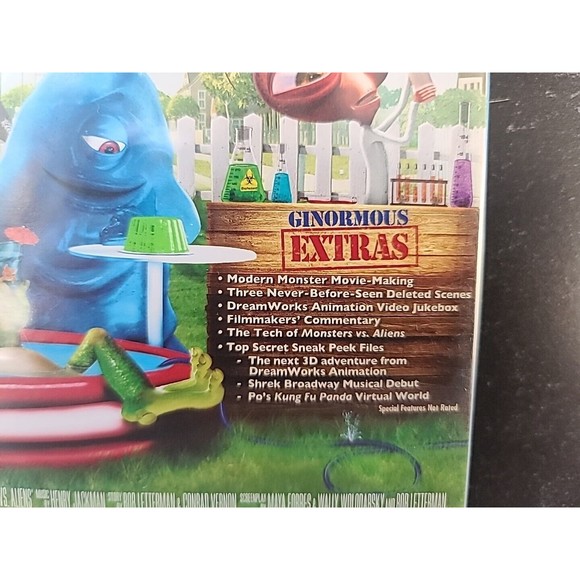 Monsters vs. Aliens (DVD, 2009) - Picture 5 of 10